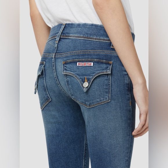 Hudson Beth Baby Boot Women’s Jeans Size 25 in Rhythm Rain New w/o Tags - Picture 5 of 16